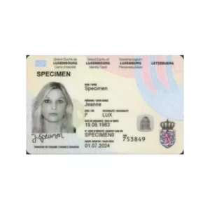 Buy ID Card of Luxembourg