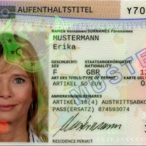 Buy German Permanent Residence Permit